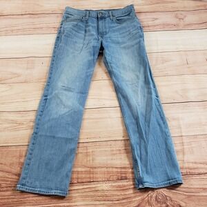 Goodfellow Pants Mens 34 Blue Straight Total‎ Flex Stretch Casual Adult 34x32